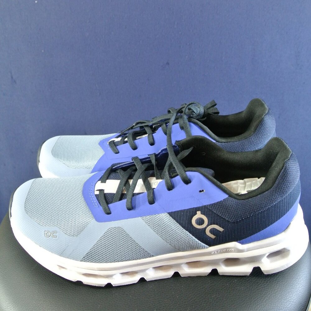 New On Running Cloudrunner Chambray Midnight Uk9#… - image 7
